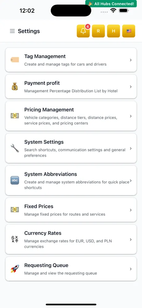Carivio — Carivio taxi platform